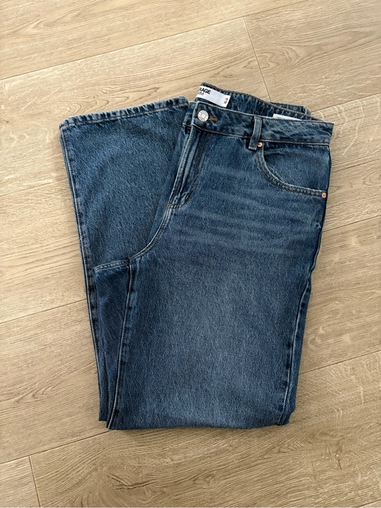Garage Denim - Garage Women's Dark Blue Wide Leg Jeans